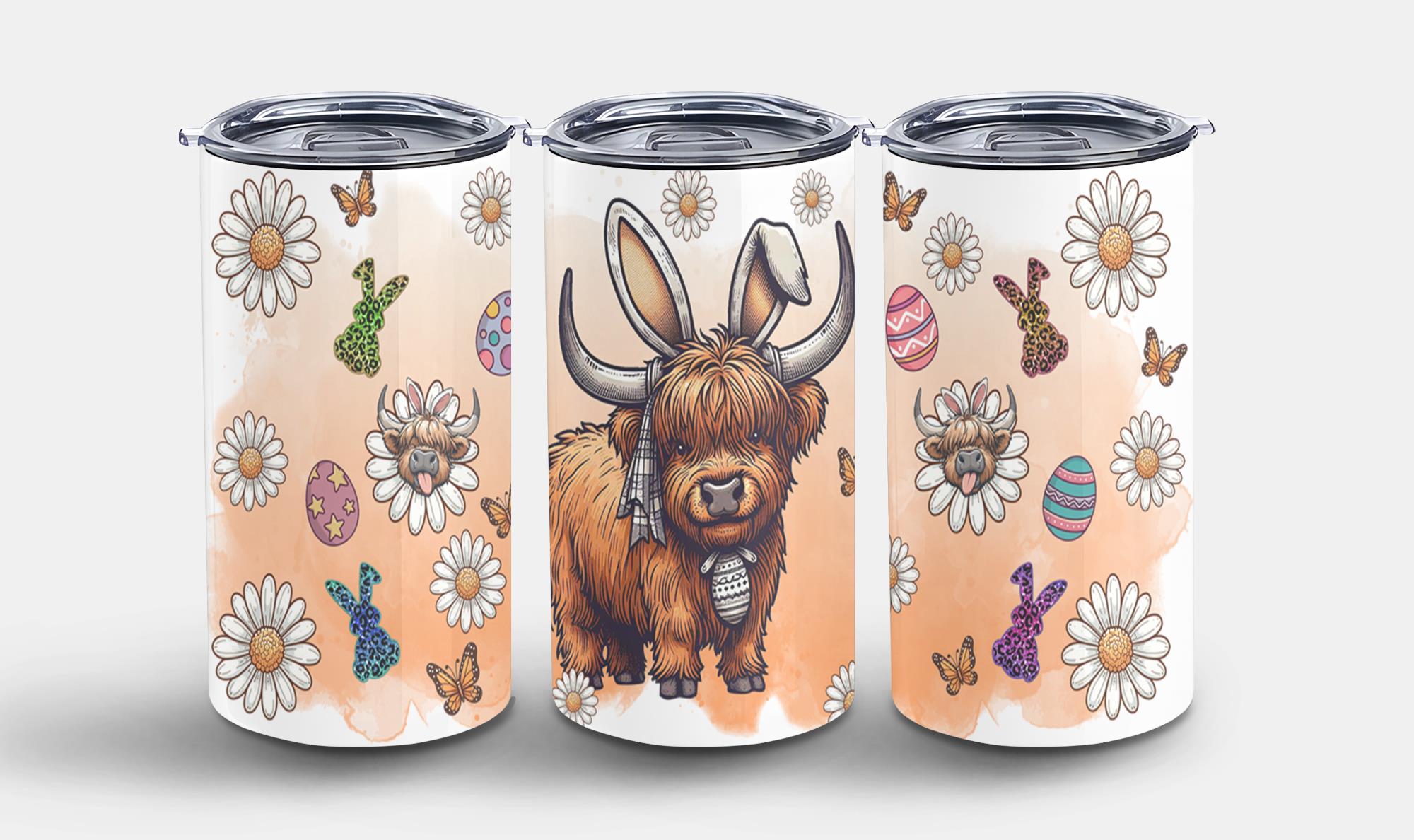 Highland Cow Easter-10381